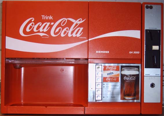 MINIPOM Sirup  Kasten Konzentrat Flasche Pomino von Coca Cola 